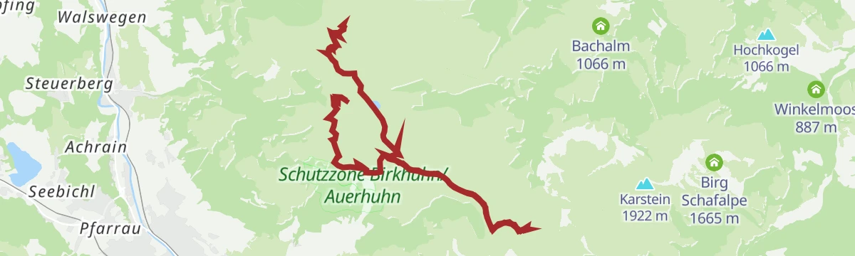 Route map: Kitz Trail Kulinaria